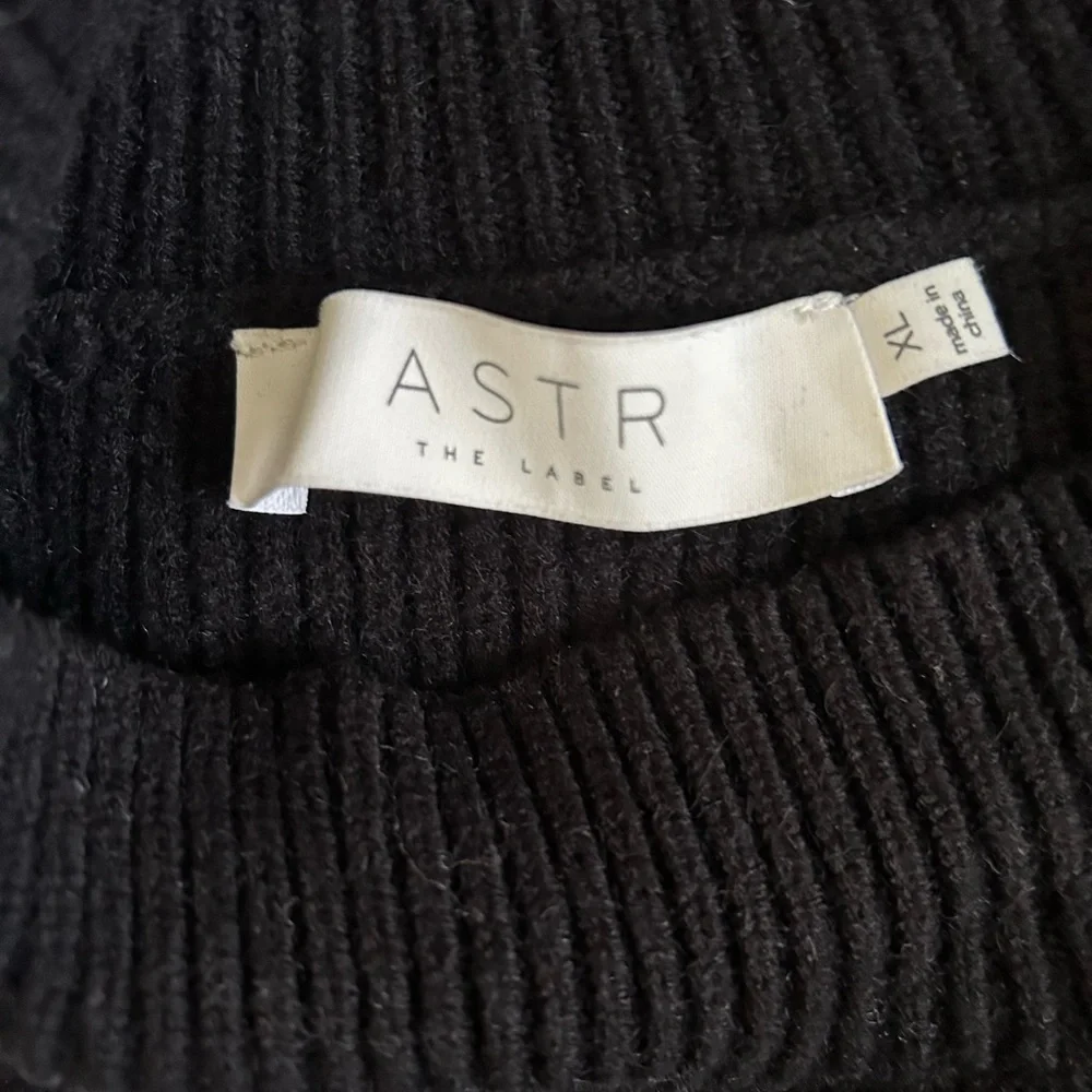 ASTR the Label Cold Shoulder Mock Neck Sweater - Picture 7 of 8